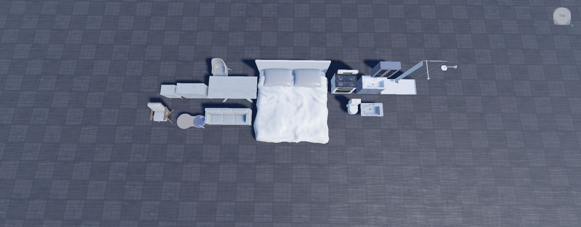 Roblox Modern Essential Apartment Furniture & Props Pack