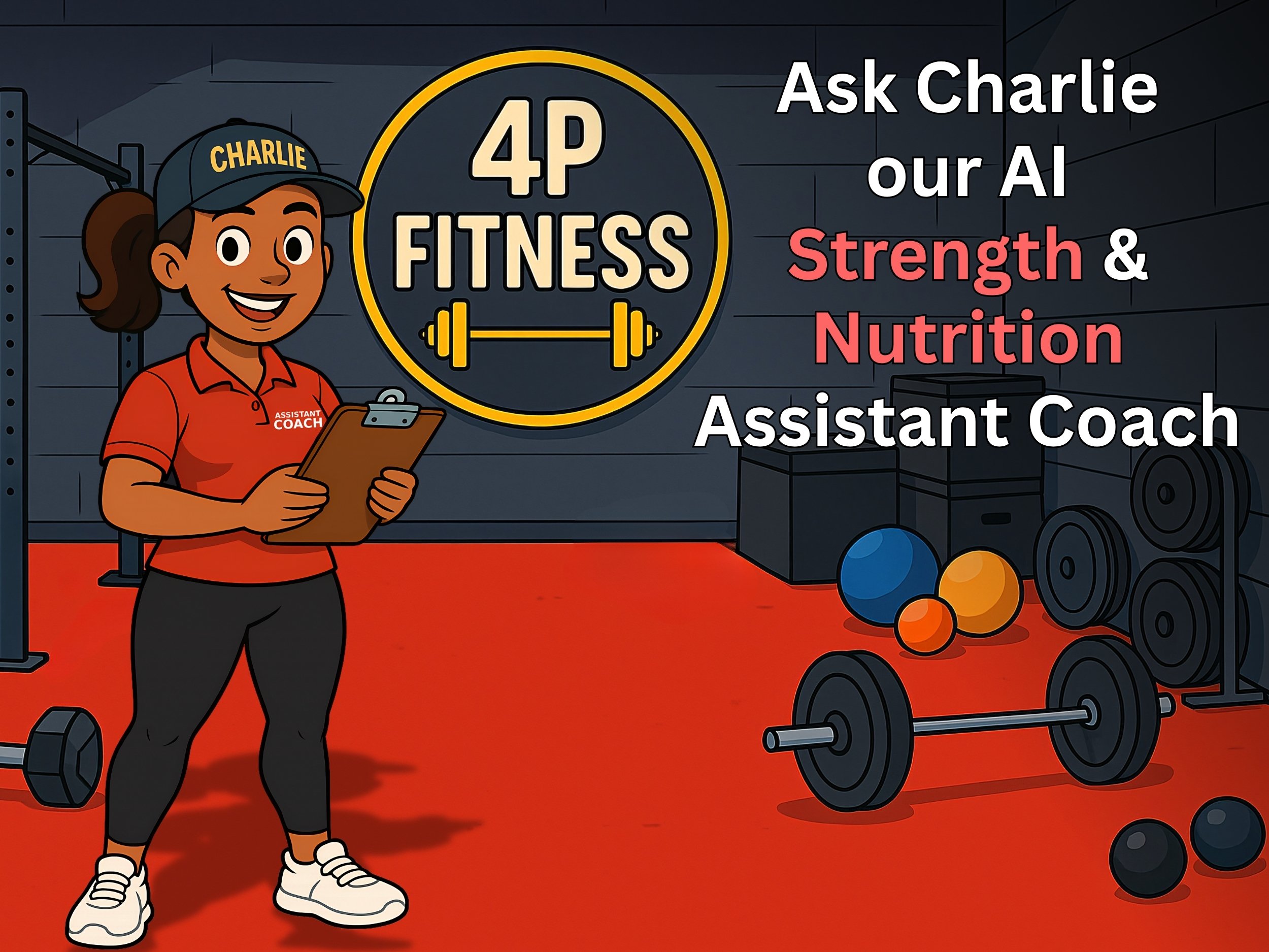 Ask Charlie, our Four Pillar Fitness AI Strength & Nutrition Assistant Coach