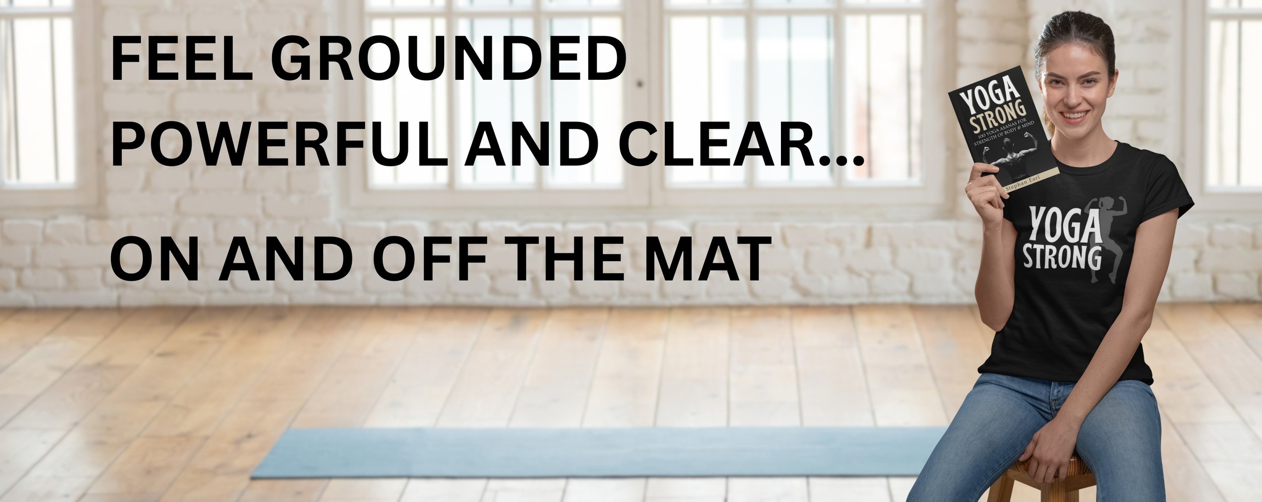 Yoga Strong Book by Stephan Earl