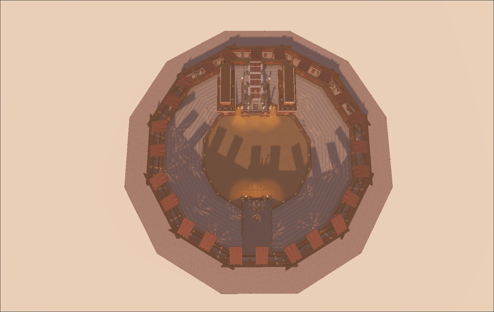 Premium Roblox Large Roman Colosseum Arena Build