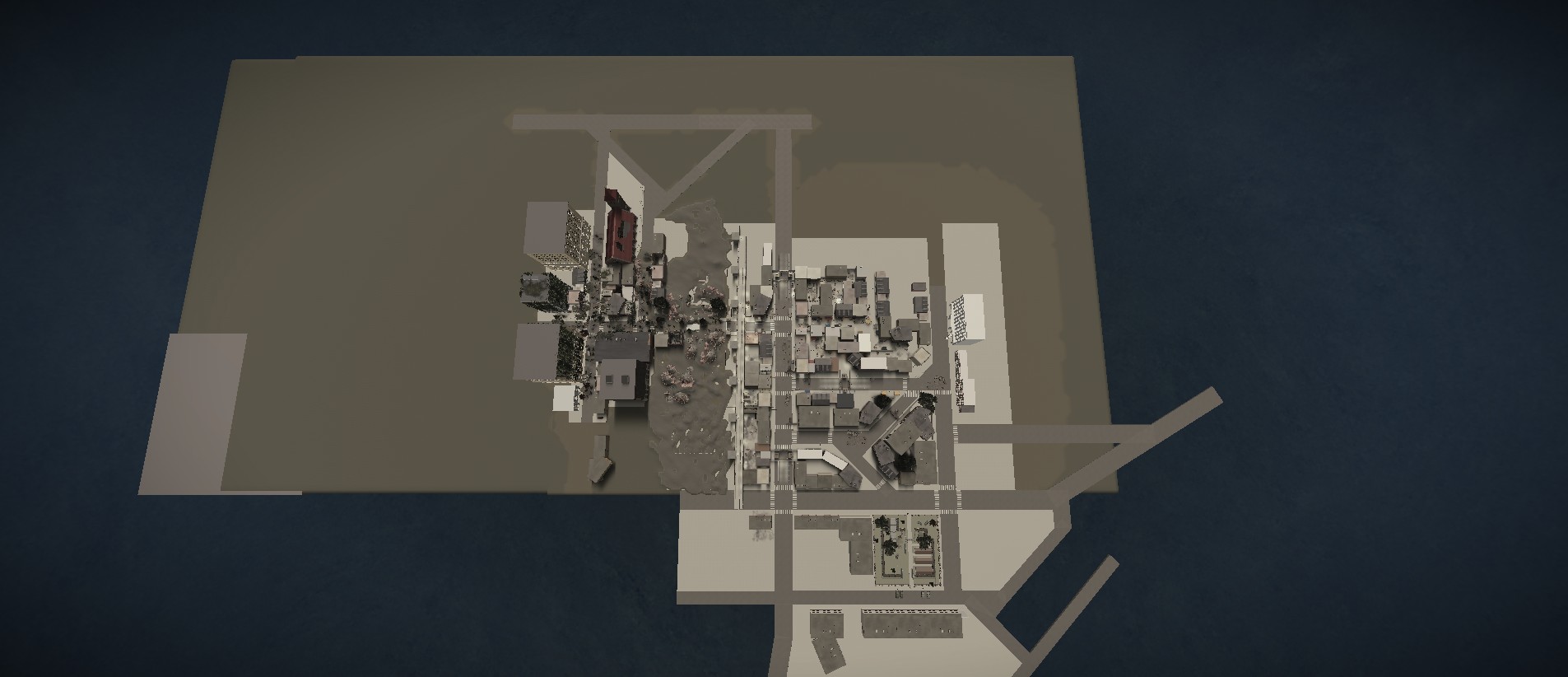 Abandoned Roblox City Environment Map O 