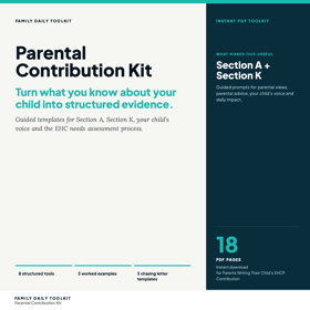 Parental Contribution Kit product preview