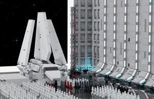 LEGO Death Star Hangar Bay 272