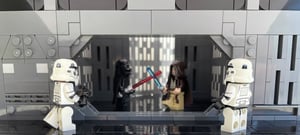 LEGO Obi-Wan vs. Darth Vader