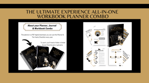 Experience, workbook, calender, planner