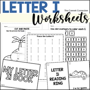 letter i alphabet worksheets