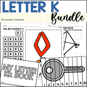 Letter K Worksheets and Hands On Centers
