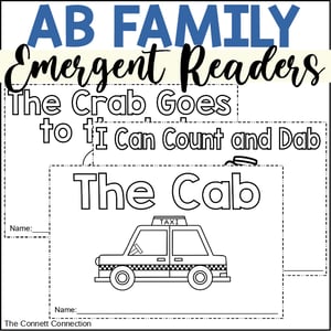 AB Word Family Emergent Readers