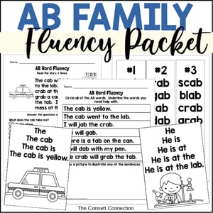 AC Word Family Fluency Packet