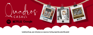 Kit Digital quadros de redes sociais para casal, tudo com os melhores preços!