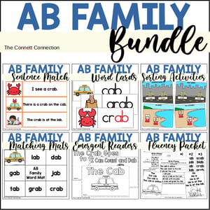 AB Word Family Bundle