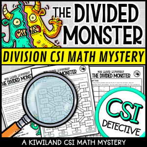 Long Division CSI Math Mystery Detective