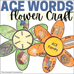 ACE Words Flower Craft