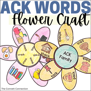 ACK Words Flower Crafts