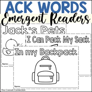 ACK Words Emergent Readers