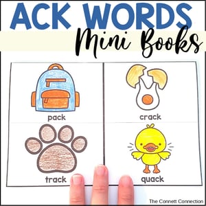 ACK Words Foldable Mini Books