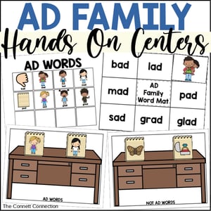 AD Word Family Centers