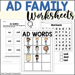 AD Word Worksheets