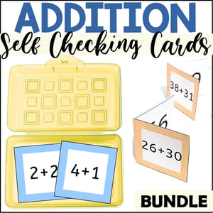 Addition within 100 Self Checking Bundle