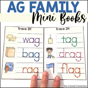 AG Word Family Foldable Mini Books