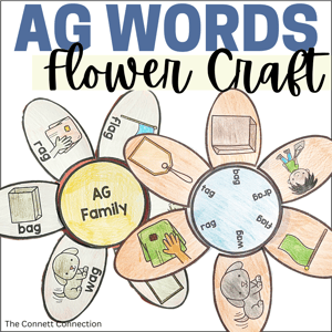 AG Word Family Flower Craft