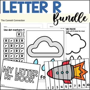 Letter R Worksheets and Center Bundle