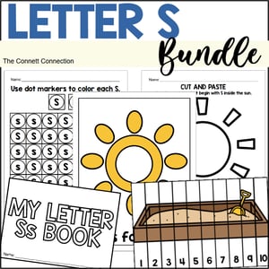 Letter S Worksheets and Hands On Center Bundle