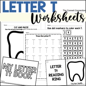 Letter T Worksheets