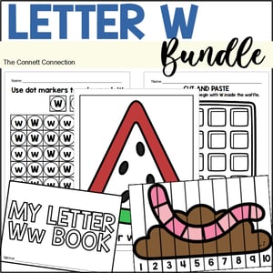 Letter W Worksheets and Hands On Activities