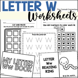 Letter W Worksheets