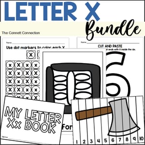 Letter X Worksheets and Hands On activities