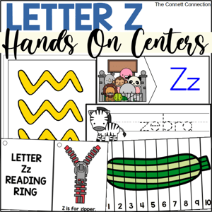 Letter Z hands on activities
