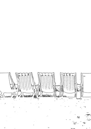 Summer Dreaming Fine Art Mono Print