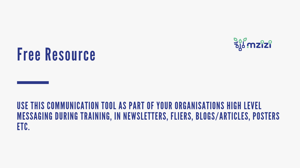 Free MZIZI Africa compliance Resource