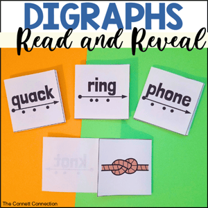 Read and Reveal Mixed Practice for digraphs