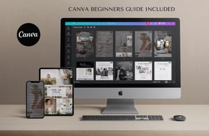 Photography template for photographers canva template, photography instagram posts download, photography instagram and story post template