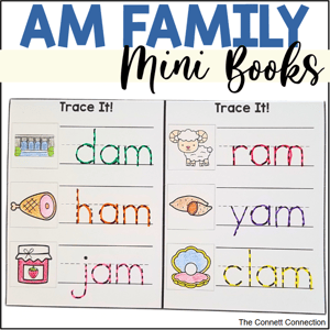 AM word foldable book