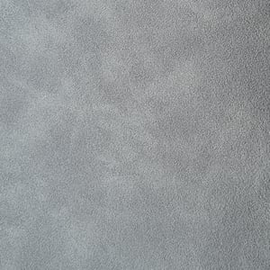 Silver Grey Faux Suede Journal Cover