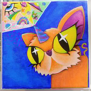 Making of an acrylic painting. Almost done.
