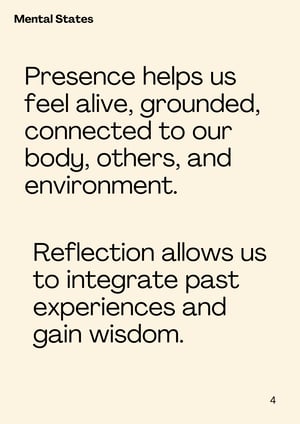 Presence and reflection