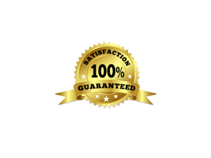 100% Satisfaction Guaranteed