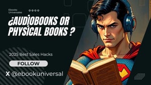 Audiobooks or Physical books Ebooks Universales
