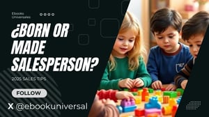 Born or made salesperson Ebooks Universales blog article