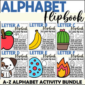 Alphabet flipbook bundle