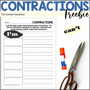 contractions freebie