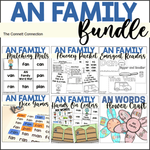 AN Word Family Bundle