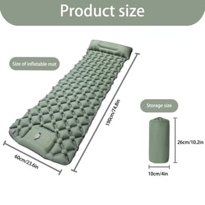 Camping Air Mattress 1-2 Person | Electric/Foot Pump