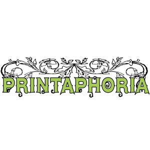 Printaphoria Shop logo, graphics to beautify, organize & simplify your life.