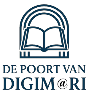 de poort van Digimari is de toegang, voorportaal tot de wereld van Digimari Taal- & Puzzelclub
