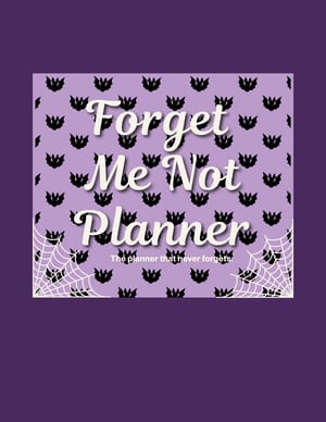 Goth Purple & Bats theme